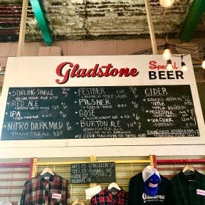 Great selection at Gladstone Brewing
